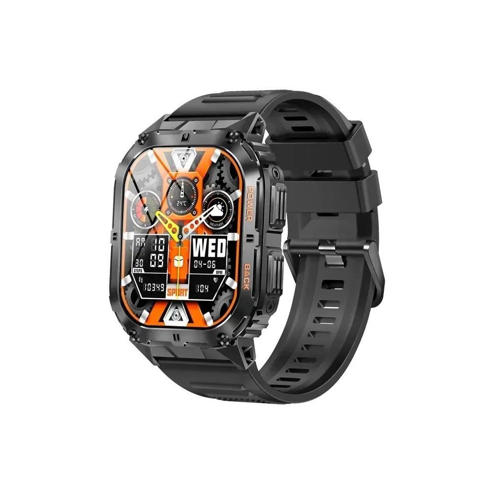 Haino Teko Watch Ultra 3 Amoled Ekran WaterProof 3 Kordonlu Akıllı Saat Titanyum Grey Teko3